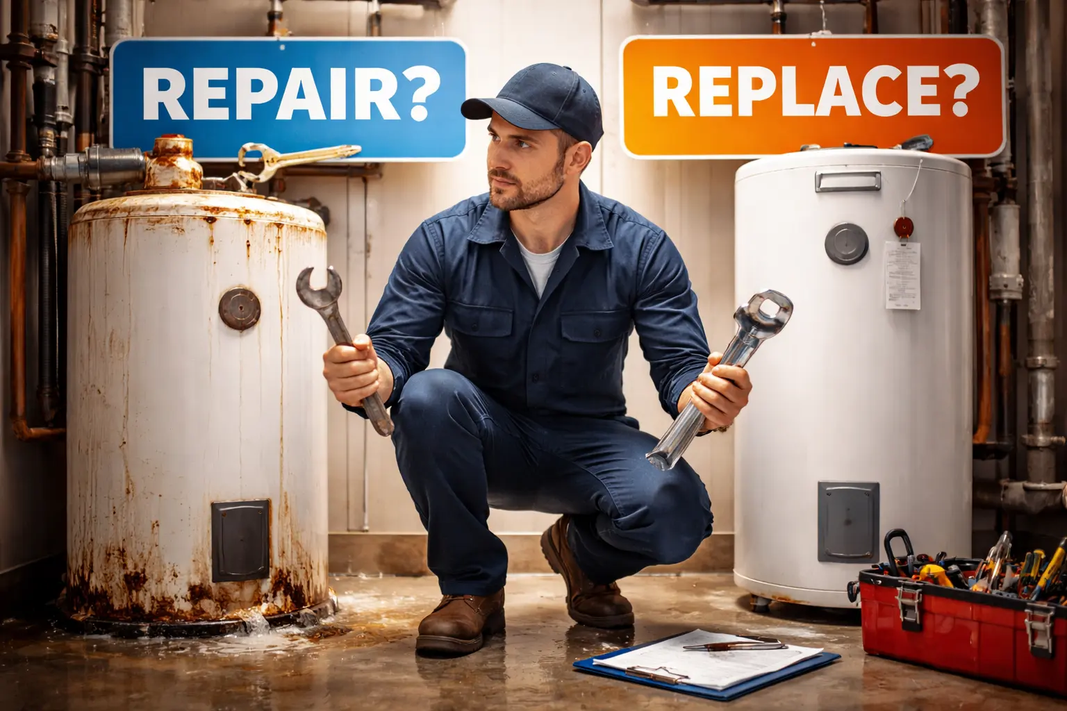 Should You Repair or Replace Your Water Heater? How to Know Before You Waste Money